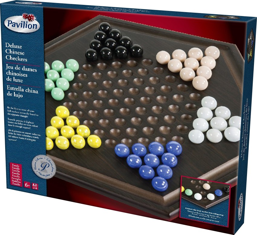 Pavilion deluxe chinese checkers hot sale game