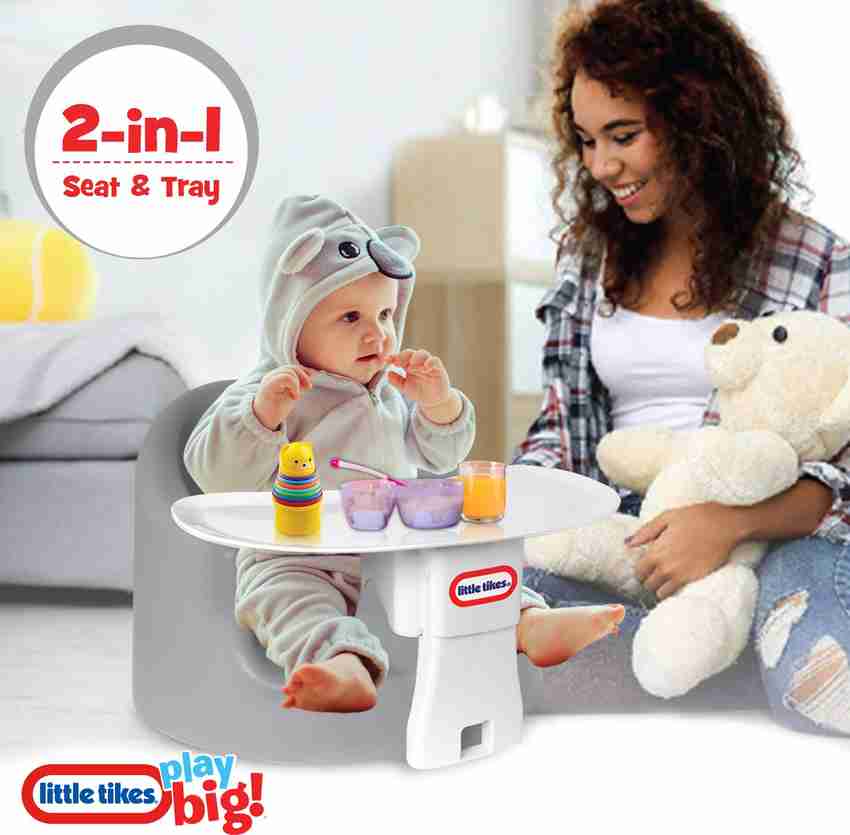 Little tikes my first seat baby infant foam floor seat with play & feeding tray clearance