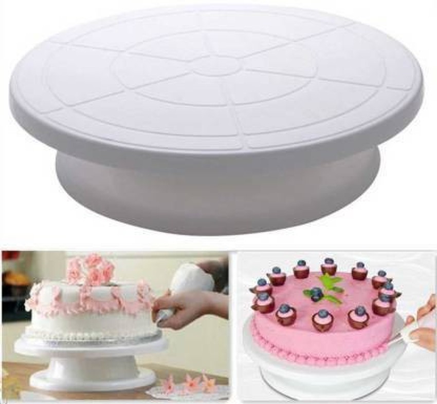 Buy Cake Turn table -12 inch or 30 cm - Steel online in India at best price