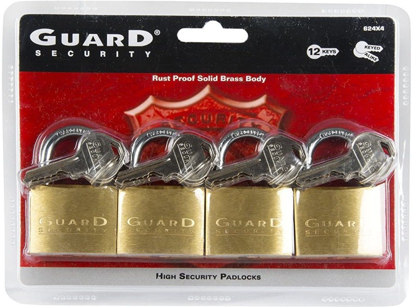 1 Brass Shackle - Solid Brass Padlock