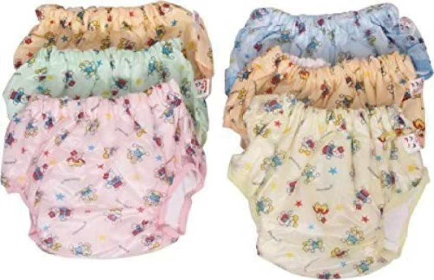 Pack Of 3 Reusable and Washable Training Pants leak proof cloth Diapers  Panty Chaddi for Kids or Baby 2 layer protection