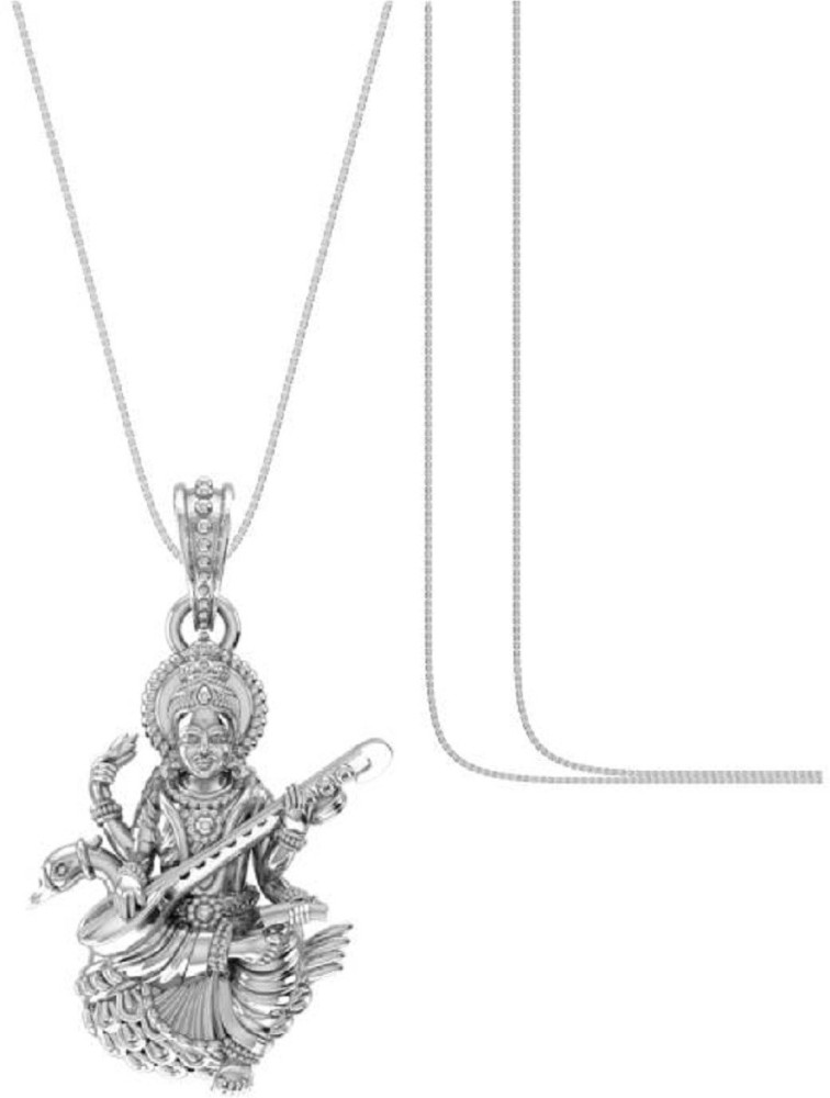 Saraswati on sale locket gold