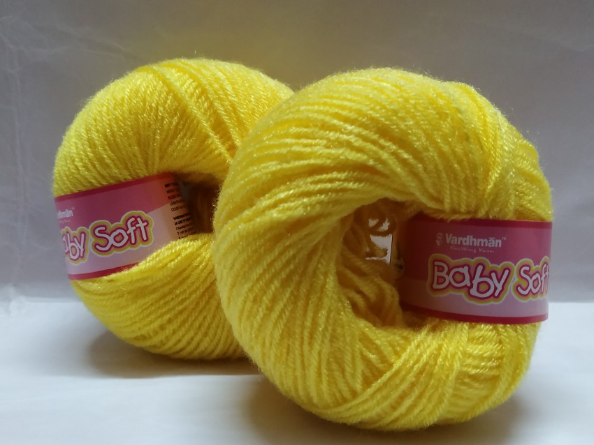 Vardhman Baby Blanket Yarn for Crochet, Soft Thick Wool for