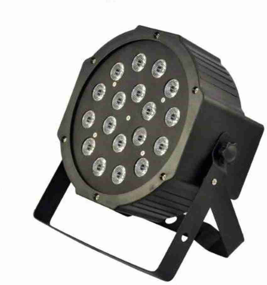 POWERLITE LED PAR Stage Lights 18 x 3W LED RGB Stage Lighting DMX 512 Stage Light for Disco Party DJ Club Single Disco Ball Single Disco Ball Price in India Buy POWERLITE