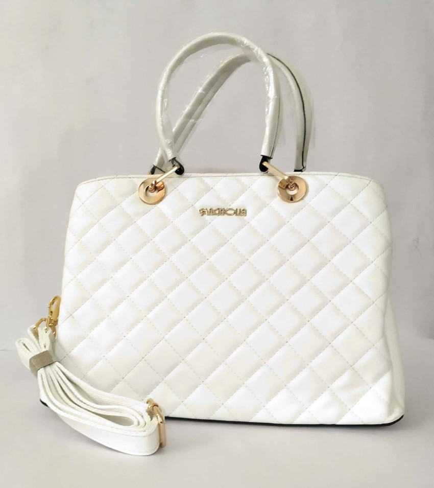 Buy Magnolia Women White Handbag white Online @ Best Price in