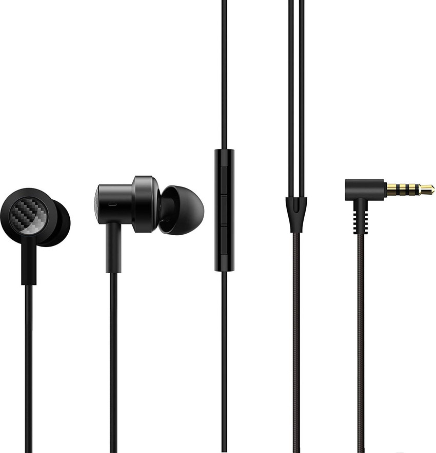 Mi Dual Driver in Ear Earphones with Mic and Tangle Free Cable