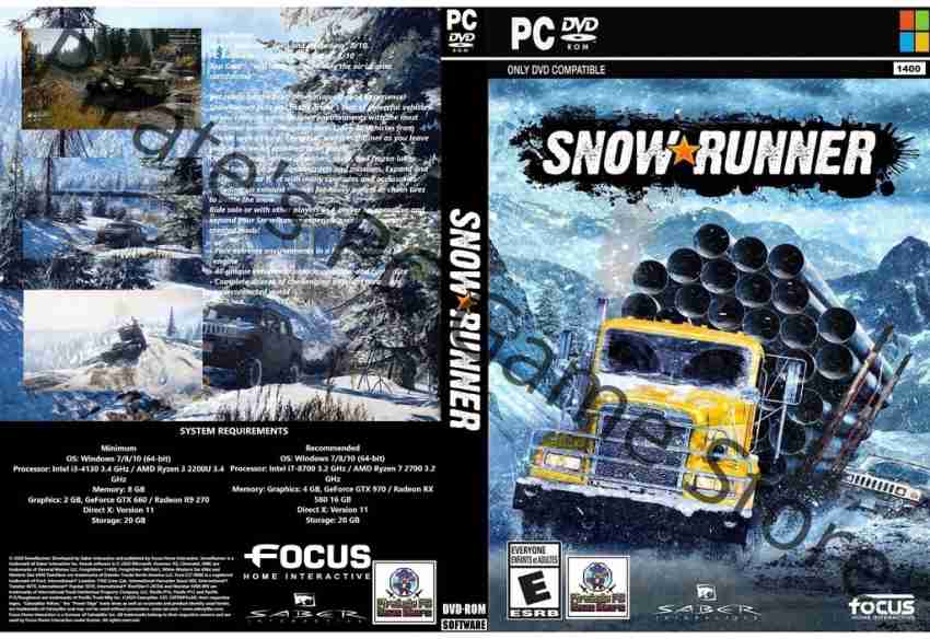 Snowrunner Off road Simulation physical game (Install Play no need to  download online) (Limited Edition) Price in India - Buy Snowrunner Off road  Simulation physical game (Install Play no need to download