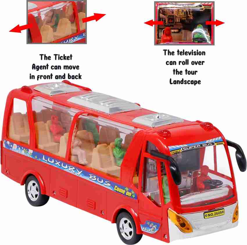 Luxury bus toy store
