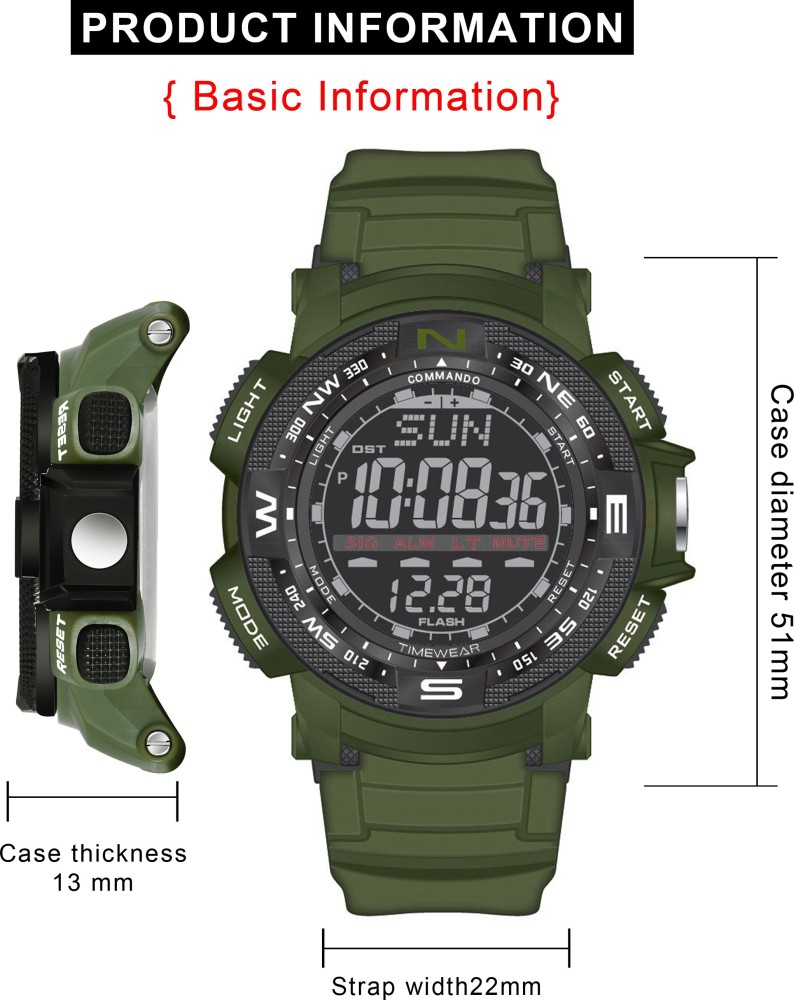 Timewear commando 2024 watch