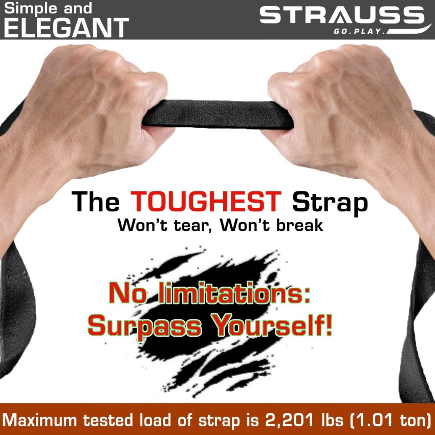Strauss Yoga Mat Strap, Yoga Mat Holder, Yoga Mat Carry Strap Cotton Yoga  Strap Price in India - Buy Strauss Yoga Mat Strap, Yoga Mat Holder