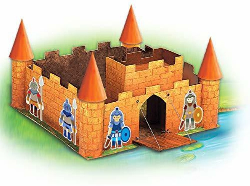 Castle Arts and Craft Kit for Kids Ages 4-12 - Craft A Castle with Garden Gift Set for Girls Ages 4, 5, 6, 7, 8, 10, 12