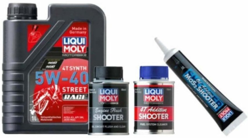 Liqui Moly 5W-40 STREET RACE Performance Pack for scooters/motorbikes Full-Synthetic  Engine Oil Price in India - Buy Liqui Moly 5W-40 STREET RACE Performance  Pack for scooters/motorbikes Full-Synthetic Engine Oil online at Flipkart .com