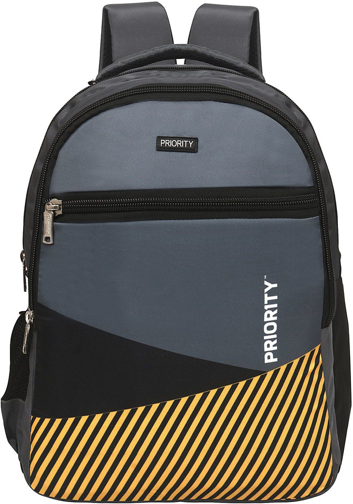 Priority Game 002 Casual Bag Collage 25 L Backpack Grey Price in India Flipkart
