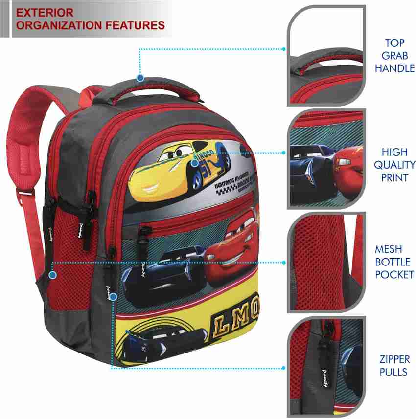 Disney pixar cars school bag hot sale