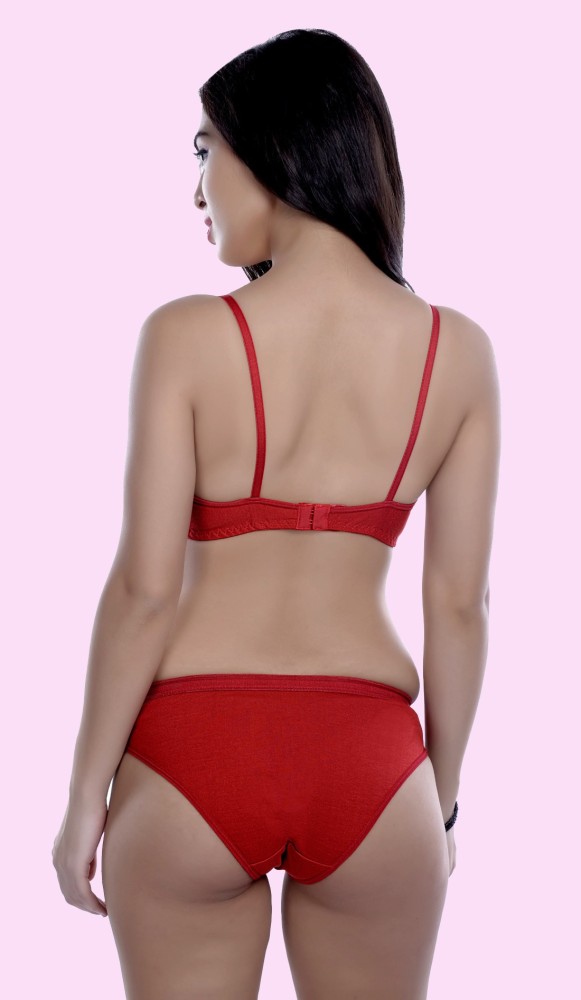 Buy Samvar Lingerie Set Net Bra Panties Set for Women, Honeymoon Bra Panty  Set