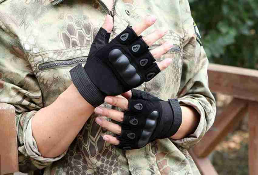 Fingerless half shop gloves