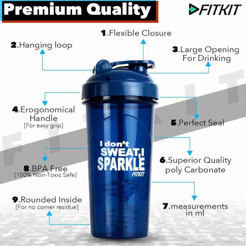 FITKIT Classic Bottle Shaker 700ml 700 ml Shaker - Buy FITKIT Classic Bottle  Shaker 700ml 700 ml Shaker Online at Best Prices in India - Sports &  Fitness