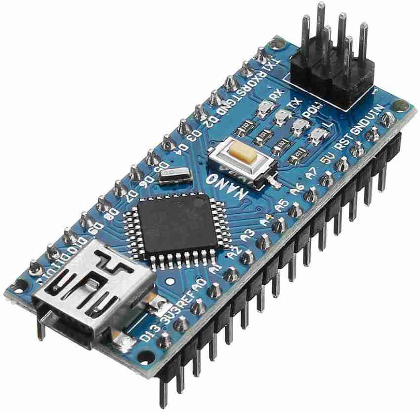 Buy electroncomponents Arduino NANO V3.0 - Clone Compatible Model with USB  Cable Micro Controller Board Electronic Hobby Kit online at