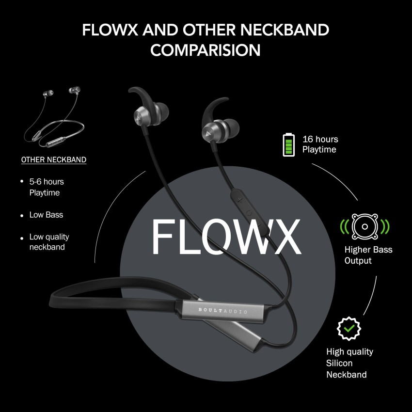 Boult Audio ProBass Flow X Bluetooth Headset