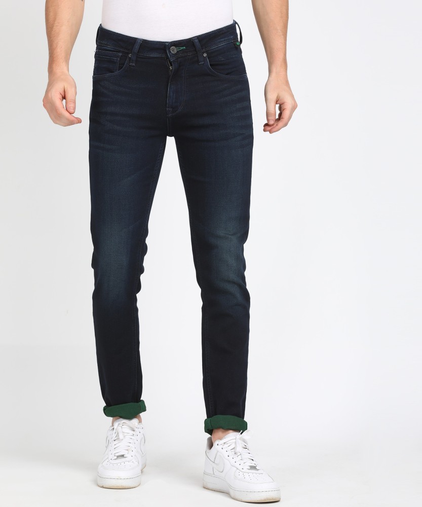 Buy Mens Dark Blue Denim Jeans Online