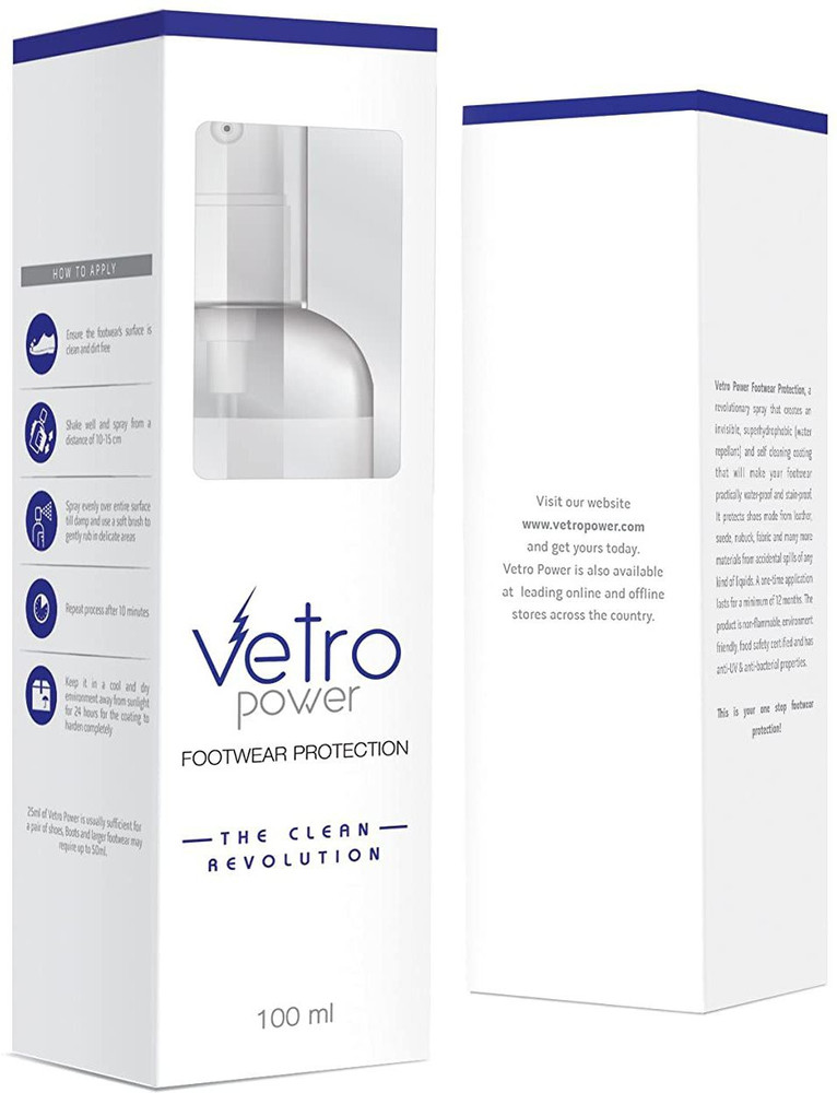 Vetro power footwear protection sales