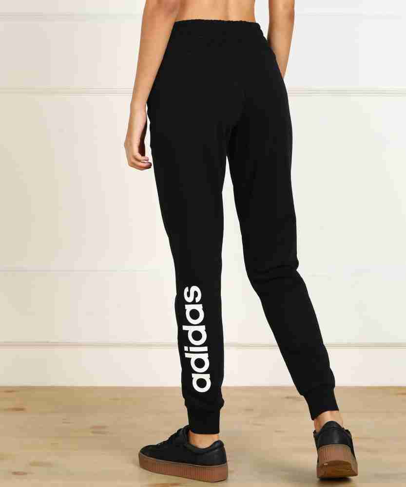 ADIDAS Solid Women Black Track Pants - Buy ADIDAS Solid Women