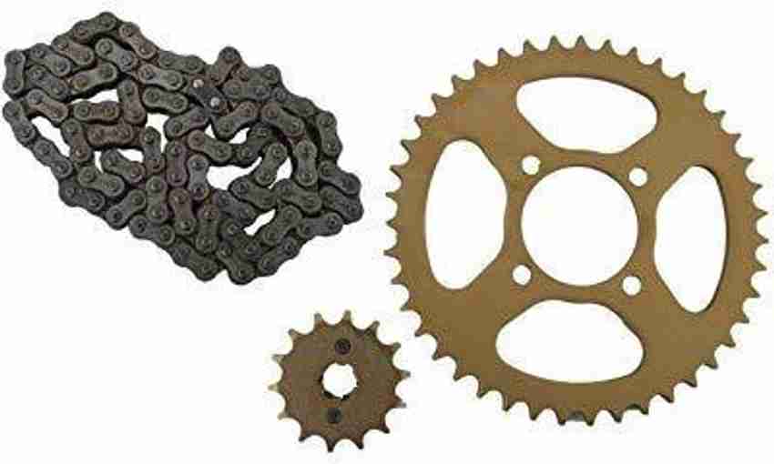 grover auto store passion pro chain set 42 Teeth Sprocket Price in