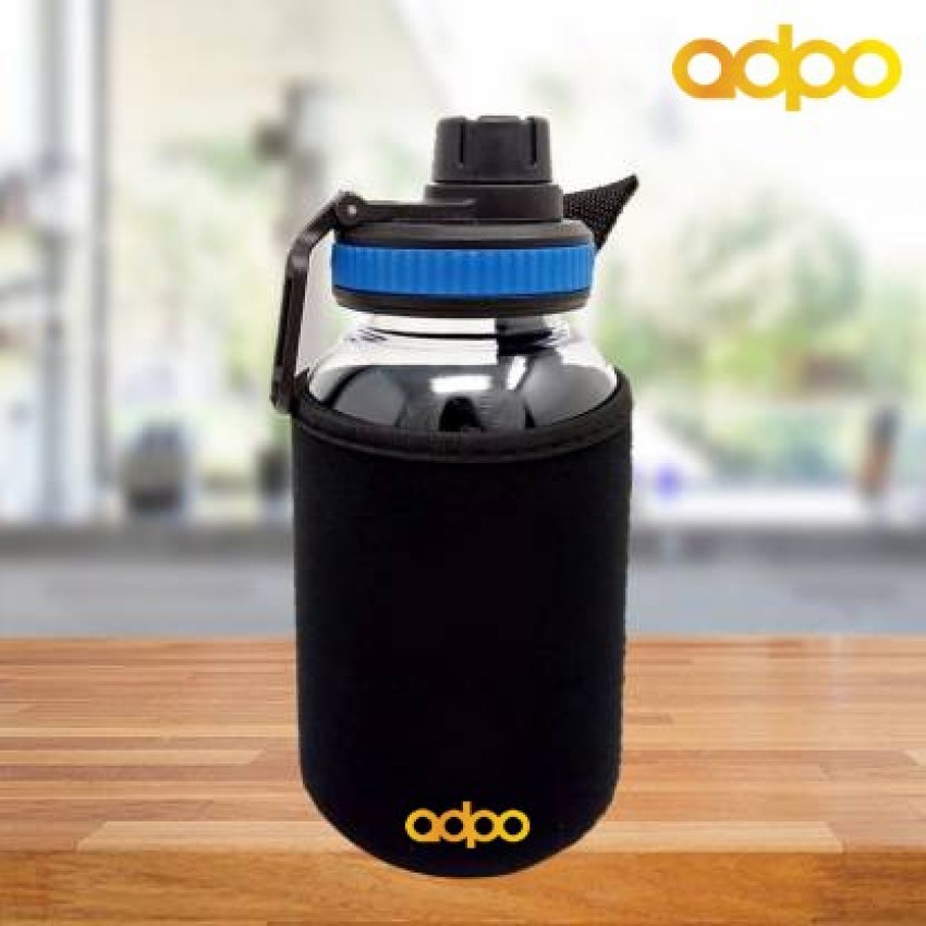 ADPO Glass Sport Shaker Bottle/Protein Shaker with casing for Safety 400 ml Shaker - Buy ADPO Glass Sport Shaker Bottle/Protein Shaker with Plastic casing for Safety 400 ml Shaker at