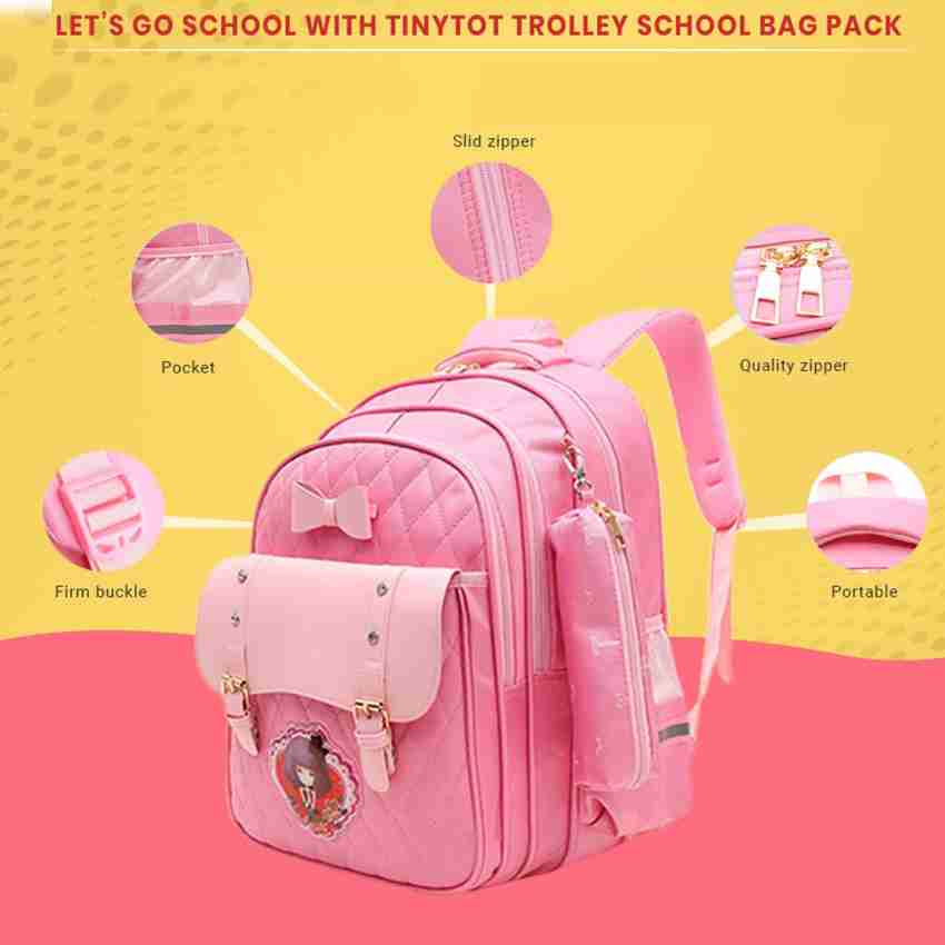 Trolley school bag discount flipkart