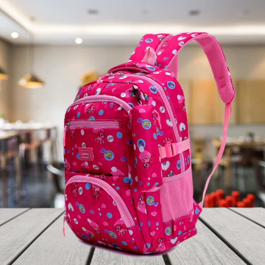 Buy Unicorn School Bag for Kids Girls 01 Years Nursery Unicorn Pink 13 L  Polyester Dcp32504 Areo Colour Unicorn Pink Online at desertcartINDIA