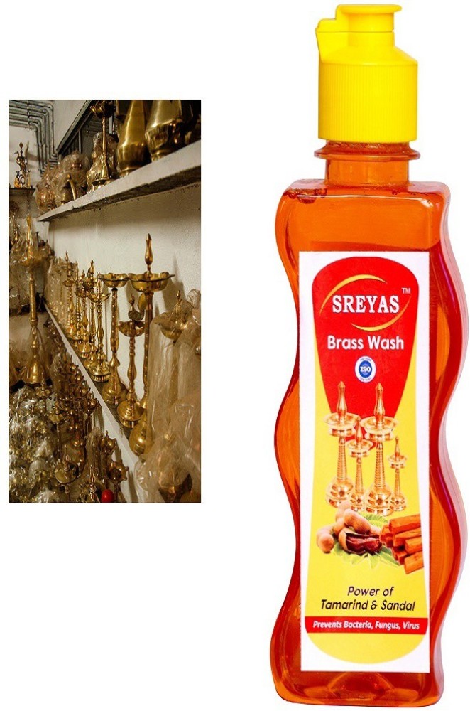 Sreyas Brass Wash Liquid 200ml Dish Cleaning Gel Price in India