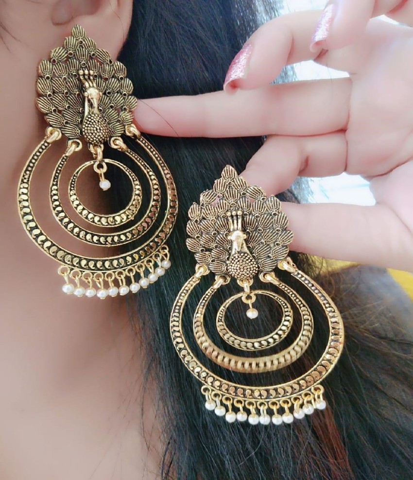 Flipkartcom  Buy JSRE STORE Girls Earrings 001 Glass Metal Earring Set  Online at Best Prices in India