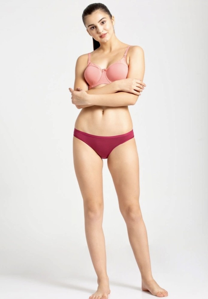 JOCKEY Women Bikini Maroon Panty - Buy JOCKEY Women Bikini Maroon Panty  Online at Best Prices in India