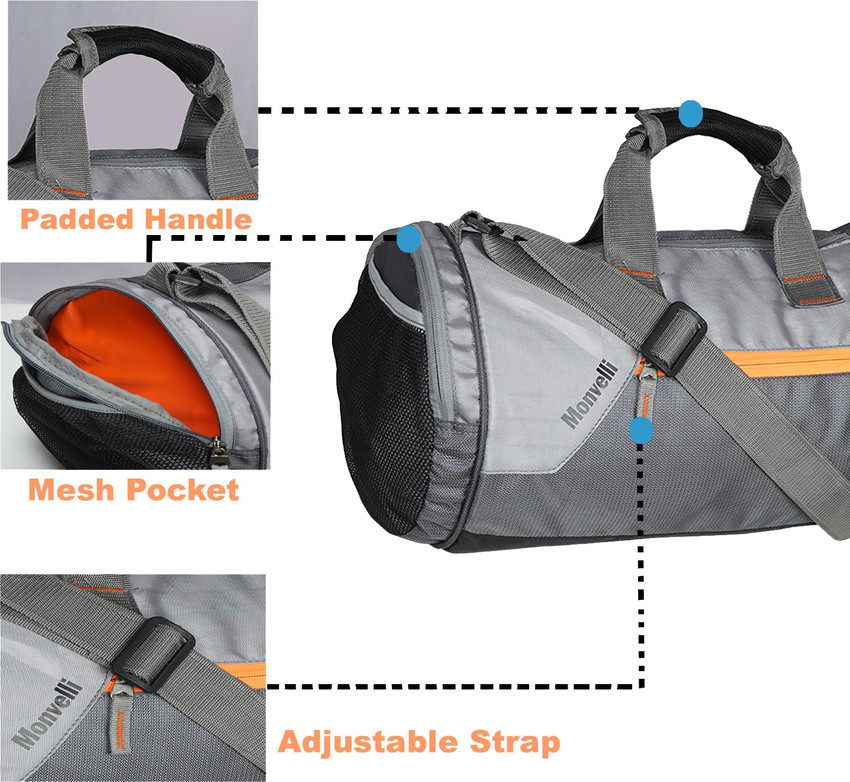 Monvelli gym bag deals