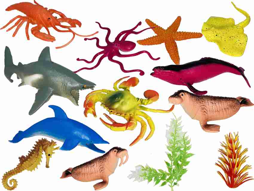 Plastic sea animals toys hot sale