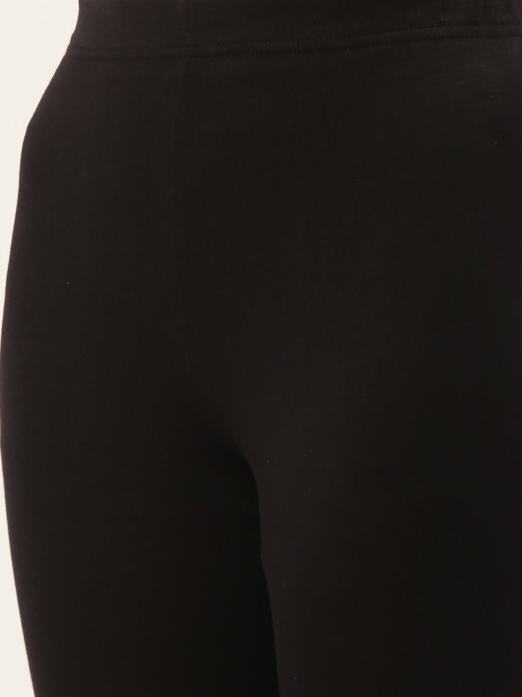 LEADING LADY Women Black Capri - Buy LEADING LADY Women Black