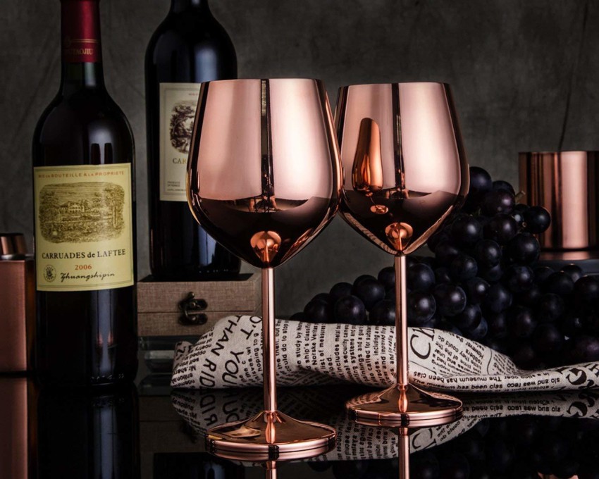 Copper deals wine glass