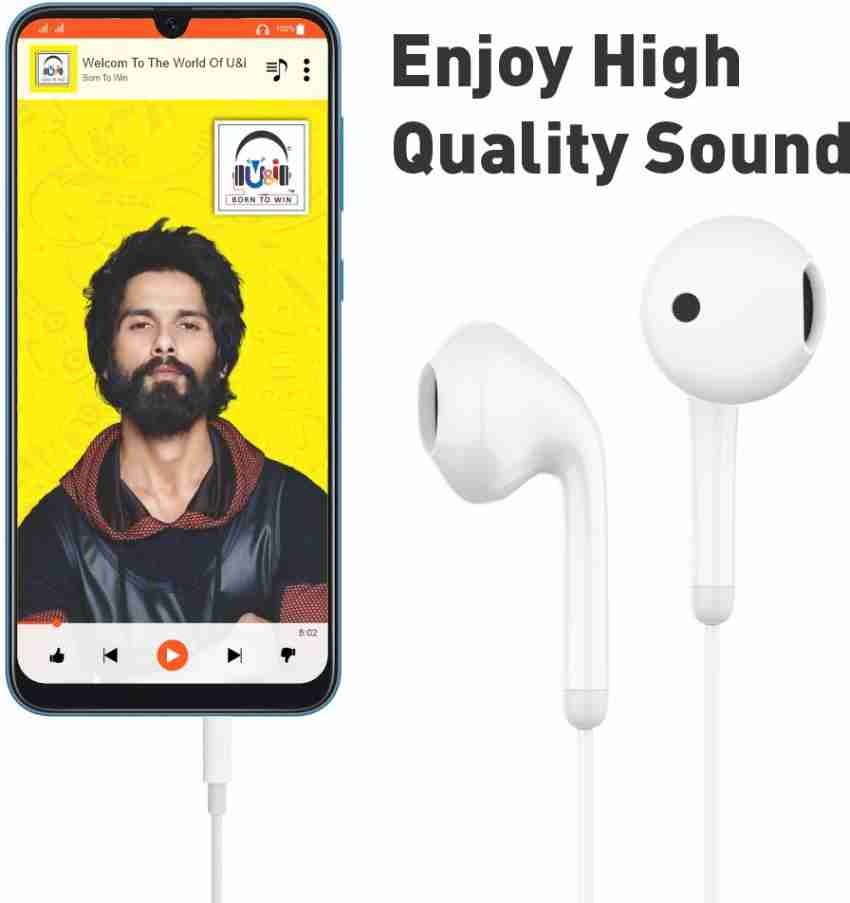 U i Win Series Premium Earphone Wired Headset Price in India Buy