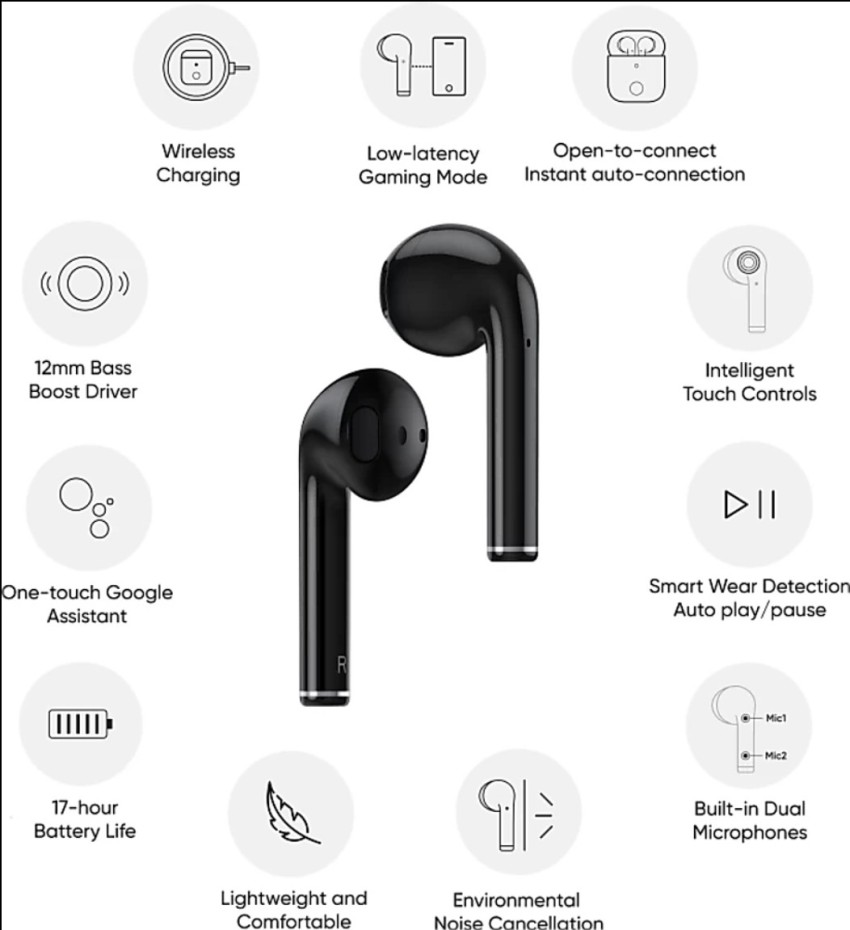 Realme airpods noise cancelling new arrivals