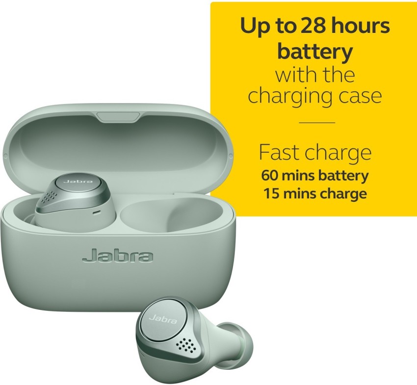 Jabra elite active 75t true online wireless earbuds with wireless charging case