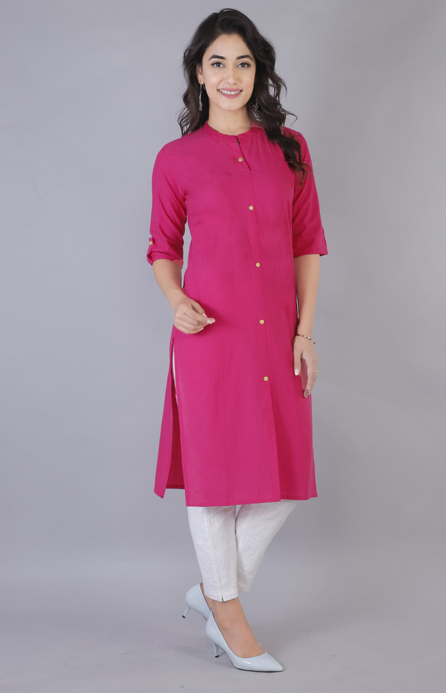 Pink kurti flipkart shop