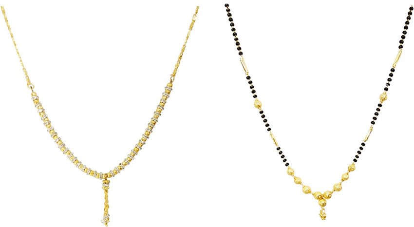 Gold kanthi top mangalsutra