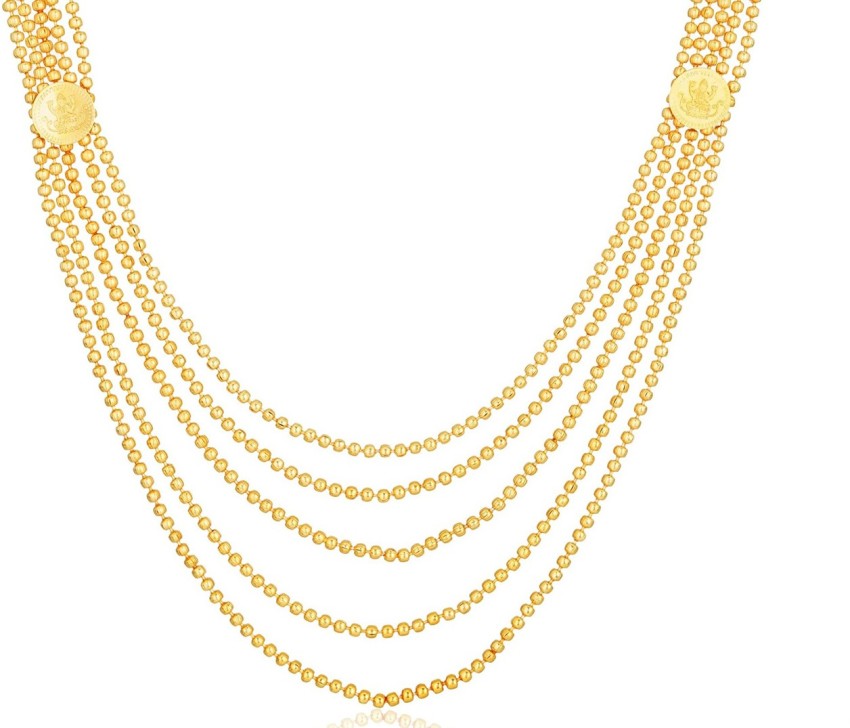 Gold layered sale necklace design