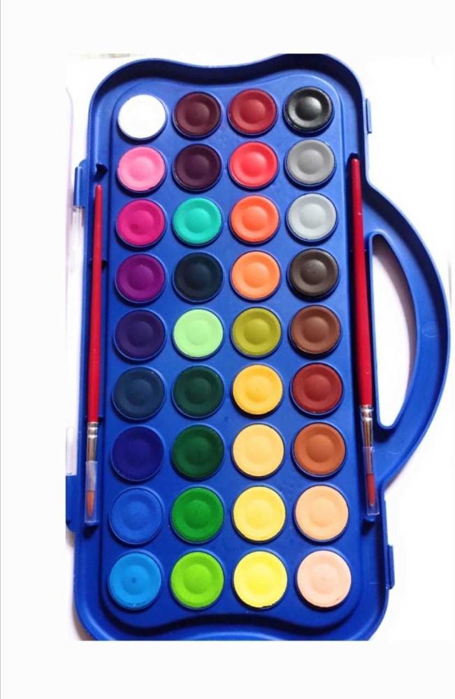 Buy Doms 15 mm Water Colour Cakes (15 Shades) Online at Best Prices in  India - JioMart.