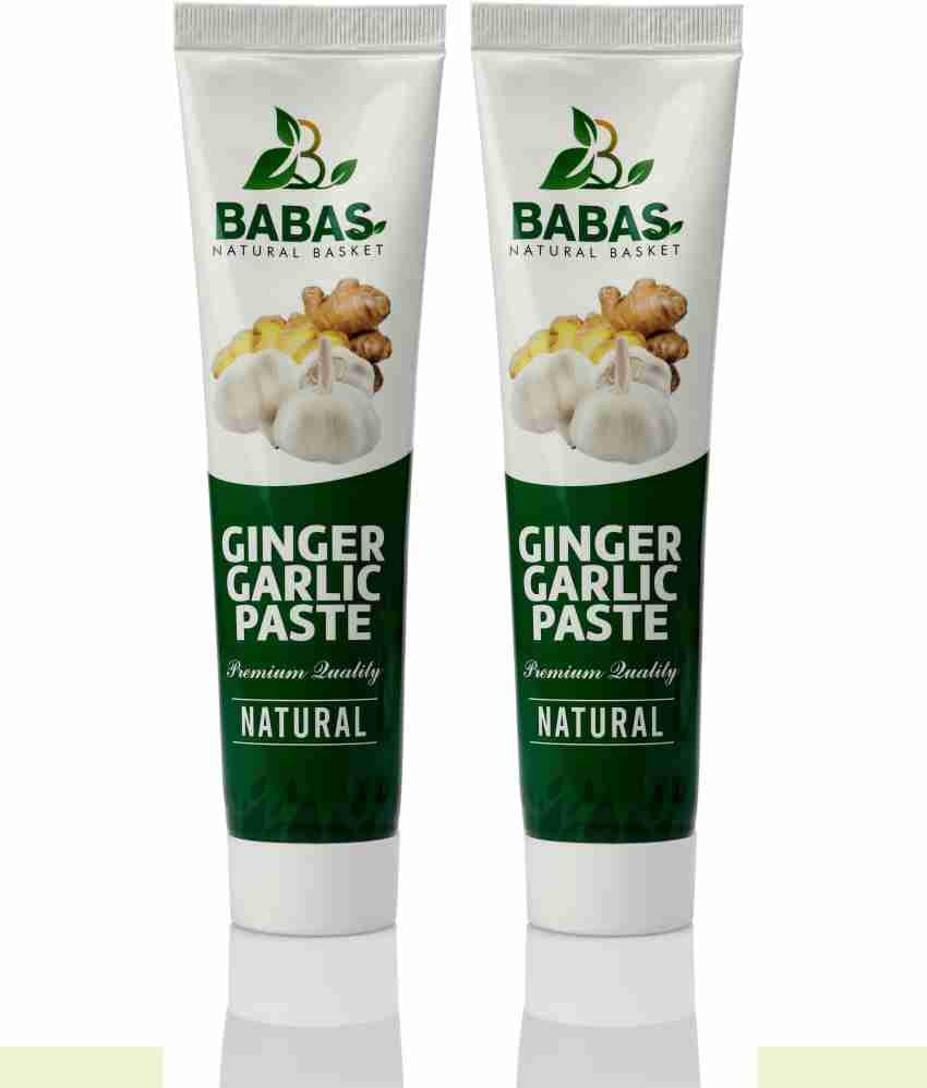 babas natural basket Ginger Garlic Paste (Pack of 2) Price in India - Buy  babas natural basket Ginger Garlic Paste (Pack of 2) online at