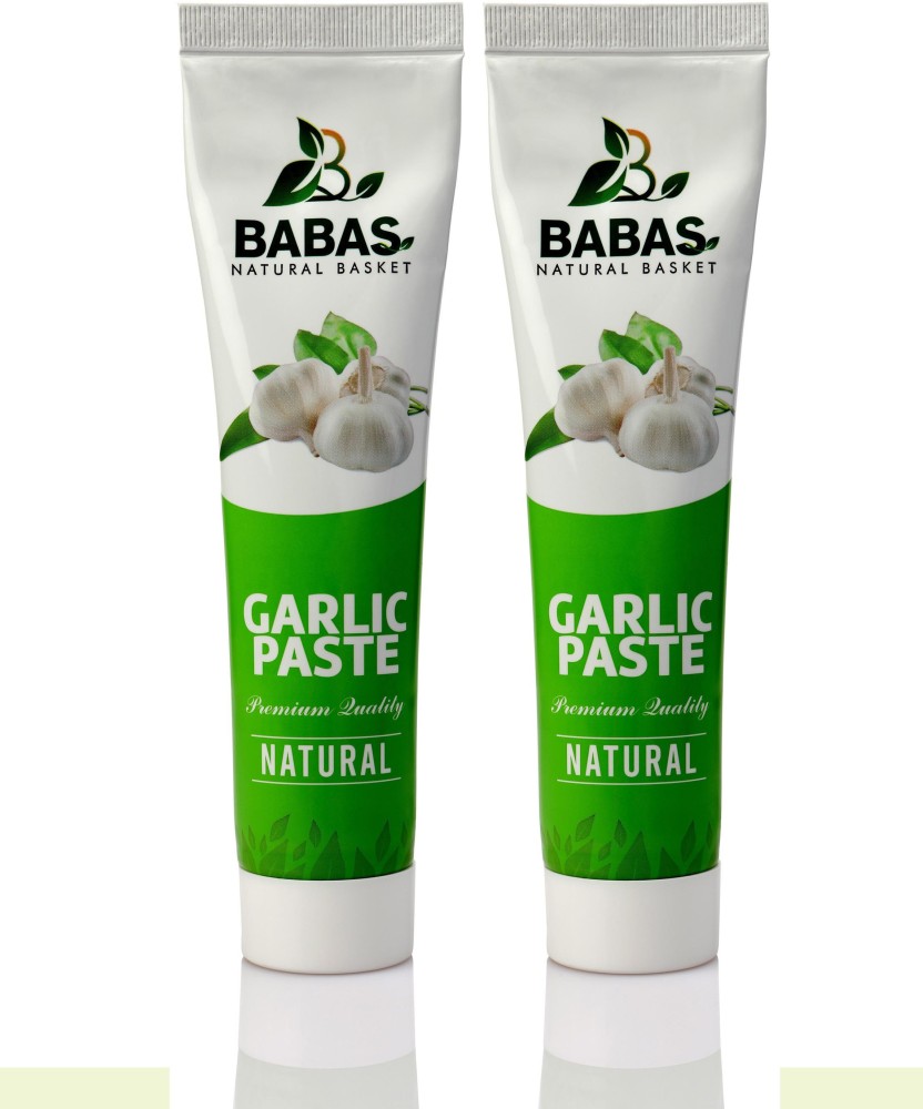 babas natural basket Garlic paste (Pack of 2) Price in India - Buy babas  natural basket Garlic paste (Pack of 2) online at