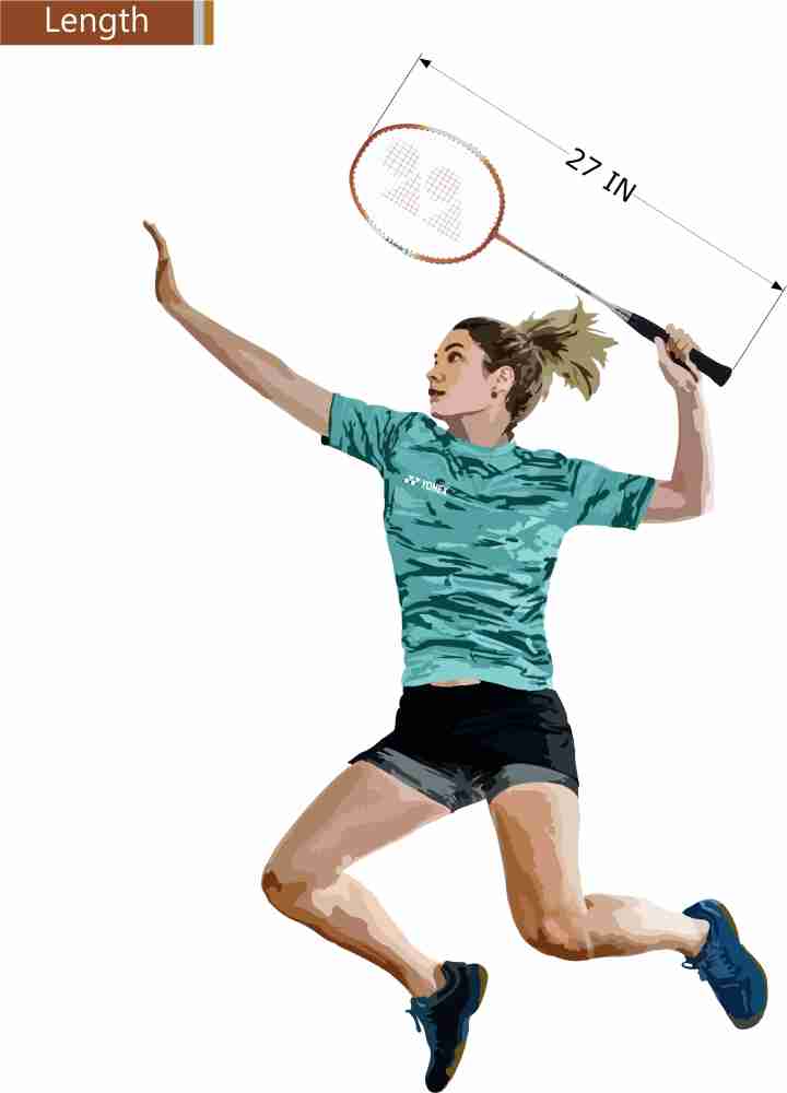 YONEX ZR 100 LIGHT Orange Strung Badminton Racquet
