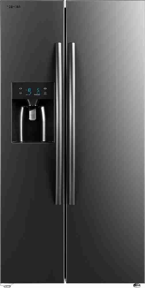 Toshiba side by side fridge freezer 573l online