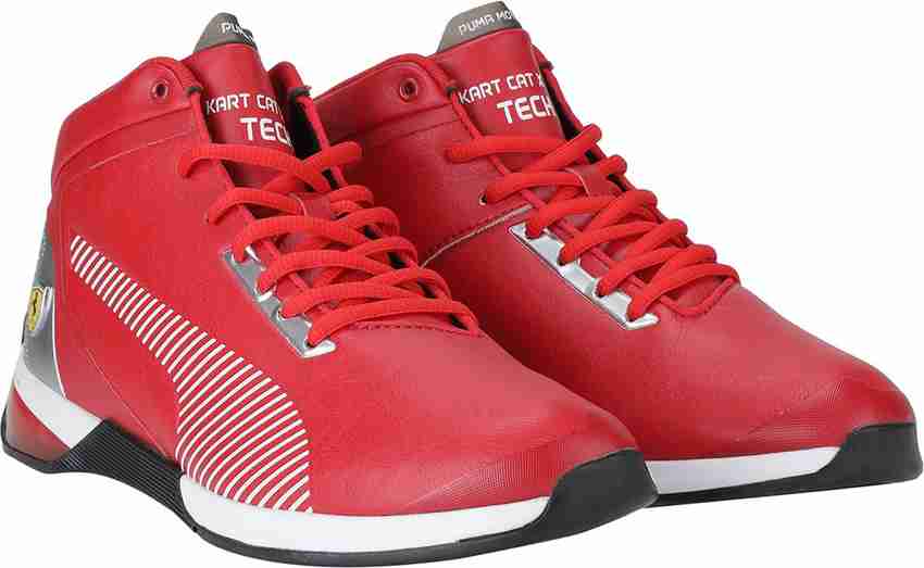 PUMA Scuderia Ferrari Race Kart Cat X Mid Motorsport Sneakers For Men Buy PUMA Scuderia Ferrari Race Kart Cat X Mid Motorsport Sneakers For Men Online at Best Price Shop Online for