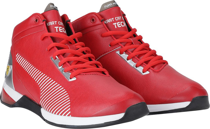 PUMA Scuderia Ferrari Race Kart Cat X Mid Motorsport Sneakers For